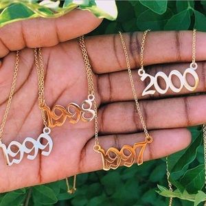 Birth Year Necklaces